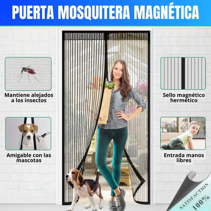 Cortina Magnética Anti Insectos - Magic Mesh™